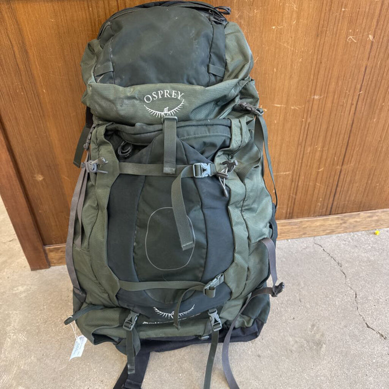 Osprey - Aether 85L AG Multi-Day Hiking Backpack - MSRP $480: Green--LG (20-23in)