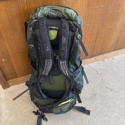 Osprey - Aether 85L AG Multi-Day Hiking Backpack - MSRP $480: Green--LG (20-23in)