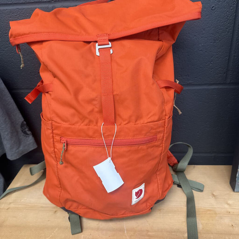 Fjallraven - High Coast Foldsack 24L Backpack - MSRP $130: Orange--