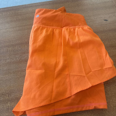 Pinspark Women's Running Shorts: Orange-women-LG