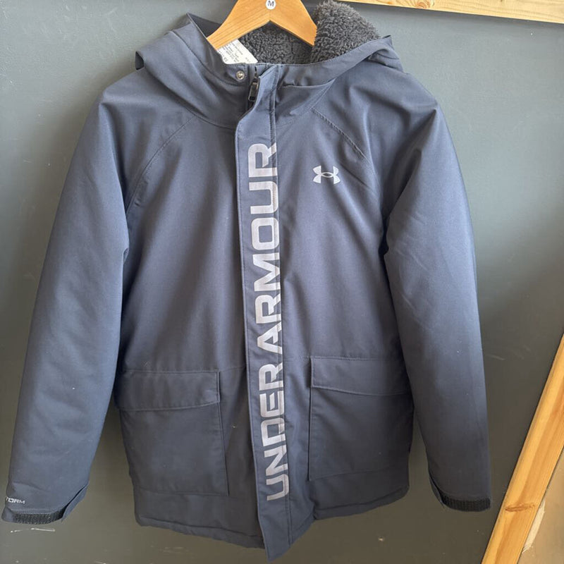 Under Armour - Youth Insulated Cold Gear Black Jacket - MSRP $150 : Black-children-XL Y
