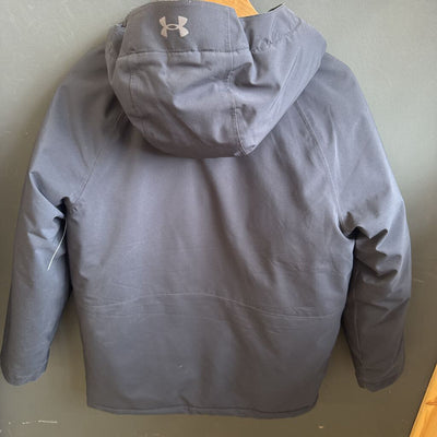 Under Armour - Youth Insulated Cold Gear Black Jacket - MSRP $150 : Black-children-XL Y