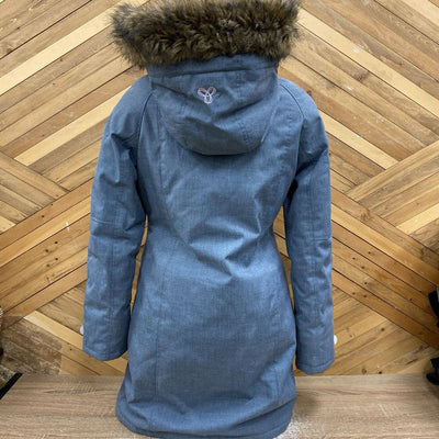 TNA - The Couloir Women's Winter Jacket - MSRP compared $350: Gray-women-SM