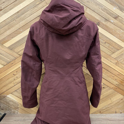 Arc'teryx - Women's Patera Long Down Parka - MRSP $950: Brown -women-SM