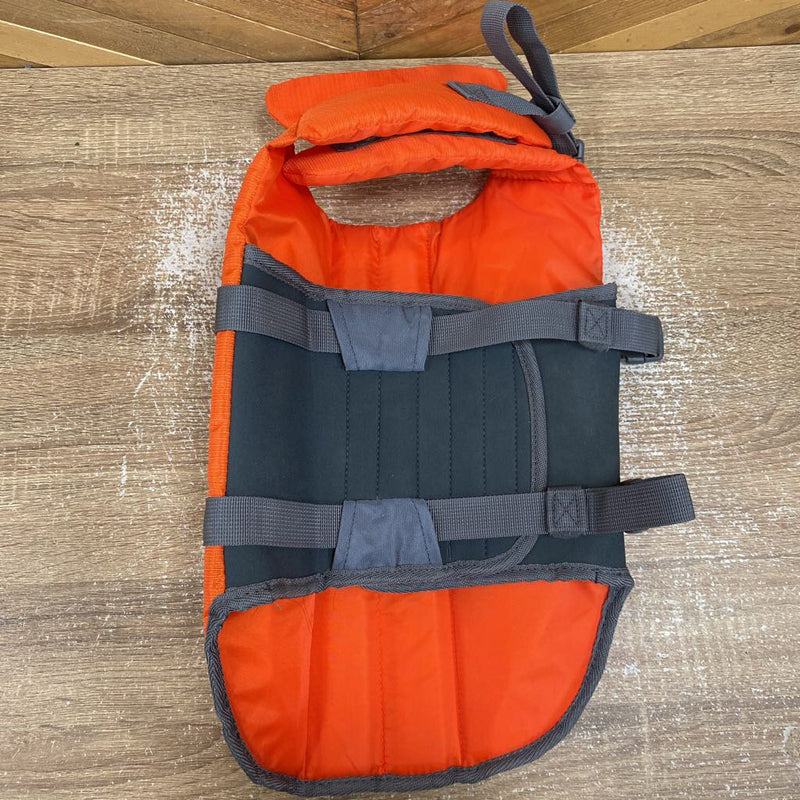 Outward Hound - Dog Life Jacket - MSRP $50: Orange/Grey--MD