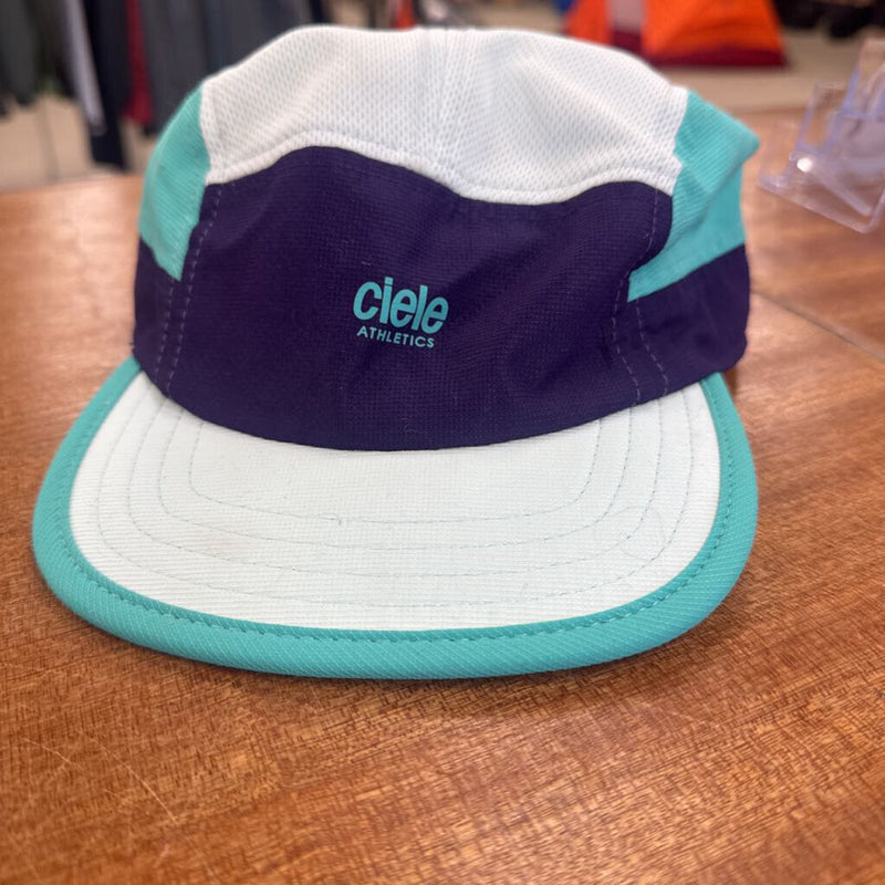 Ciele Athletics - ALZCap Moisture-Wicking Hat - MSRP $55: Light Blue/Turquoise/Purple-unisex-