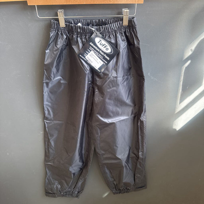 Tuffo - Adventure Rain Pants: Black-children-8Y