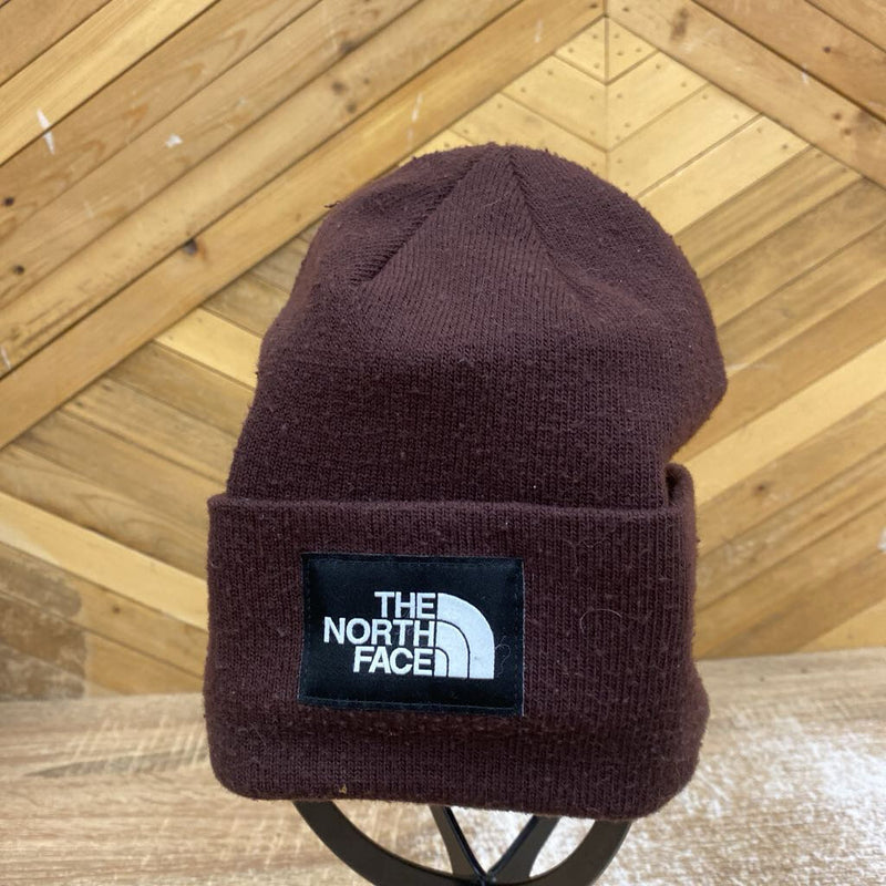 The North Face Beanie Hat: Brown -unisex-
