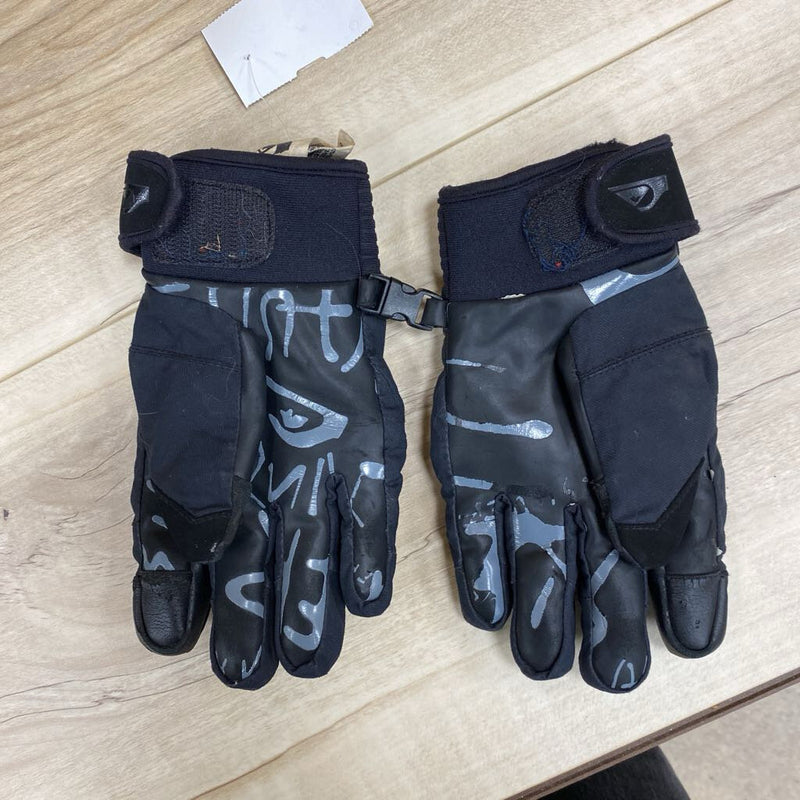 Quiksilver- Children Waterproof Gloves- MSRP $44: black-children-SM