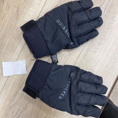 Quiksilver- Children Waterproof Gloves- MSRP $44: black-children-SM