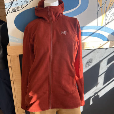 Arc'teryx - Women's Kyanite Hoodie - MSRP $220: Orange-women-LG