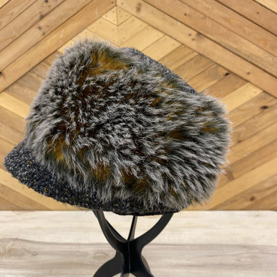 Lillie & Cohoe - Women's Gray Fur Hat- MSRP compared $140: Gray-women-One Size