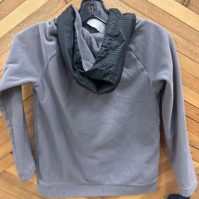 Nike- Children Fleece Hoodie : gray-unisex-7Y