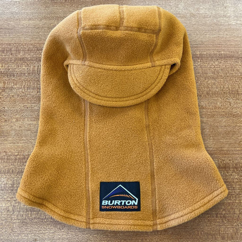 Burton - Polartec Brimmed Balaclava: Dark Yellow/Golden Brown-unisex-SM