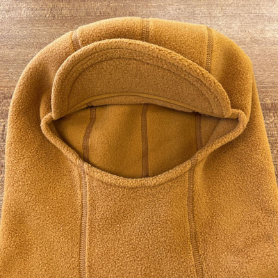Burton - Polartec Brimmed Balaclava: Dark Yellow/Golden Brown-unisex-SM