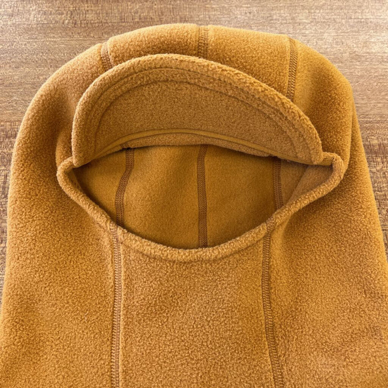 Burton - Polartec Brimmed Balaclava: Dark Yellow/Golden Brown-unisex-SM
