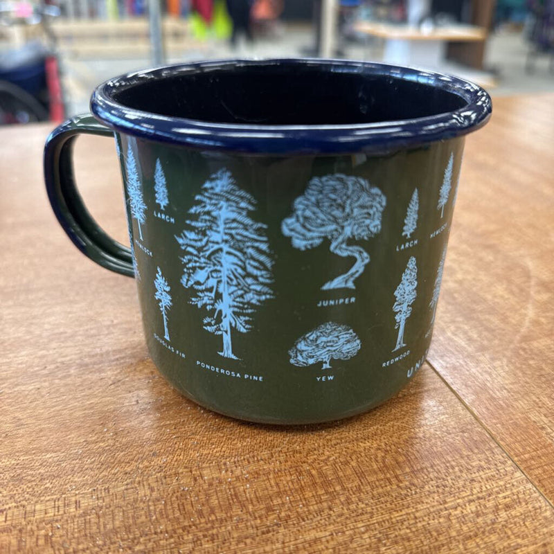 United By Blue - Enamelware Mug: Green-unisex-