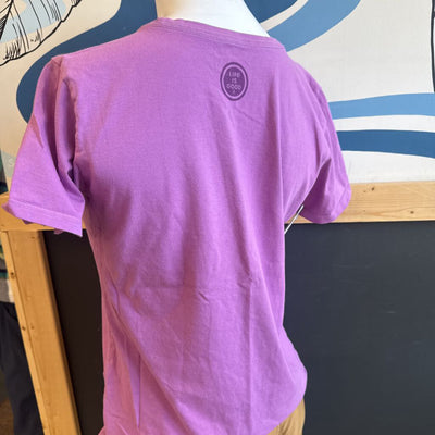 Life is Good - Women's Crusher Tee - MSRP $35 : purple-women-SM