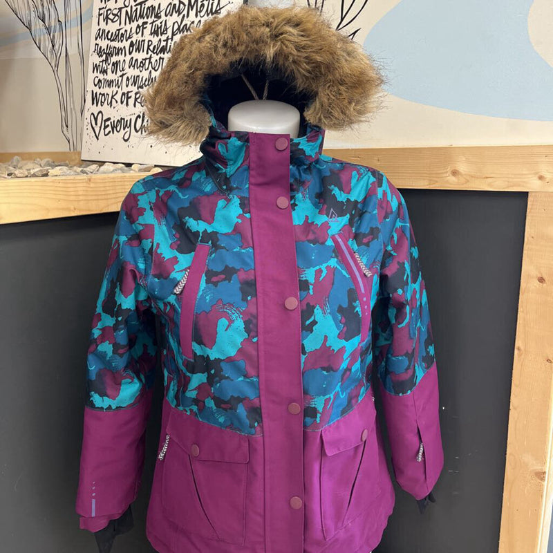 Ripzone - Youth Insulated Winter Jacket - MSRP $130: Multicolor-girls-MD