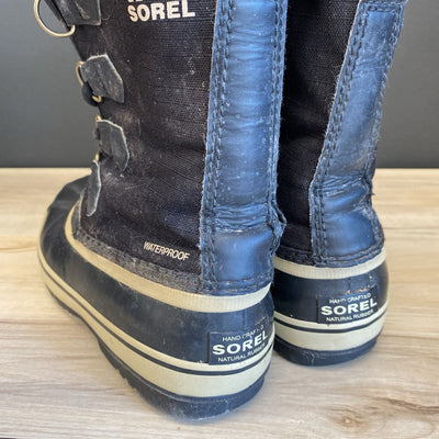 Sorel- Youth Waterproof Winter Boots - MSRP $109: Gray and Black-children-3Y