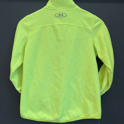 Under Armour - Kids' Full-Zip Cold Gear Fleece Jacket - MSRP $55: Yellow/Neon Green-children-MD Y