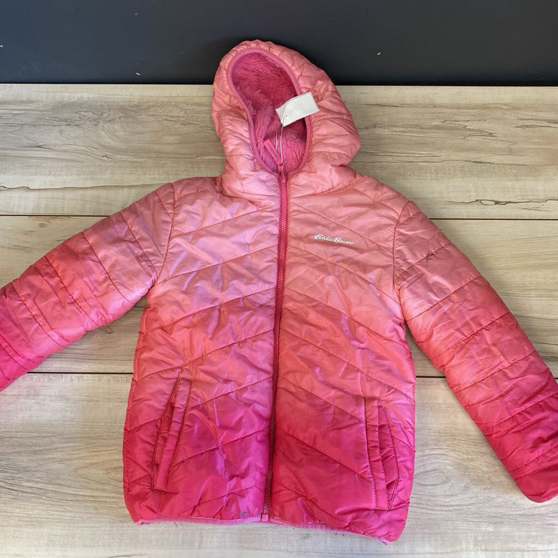 Eddie Bauer - Kids Pink Ombre Puffer Jacket : Pink-children-MD (7/8)