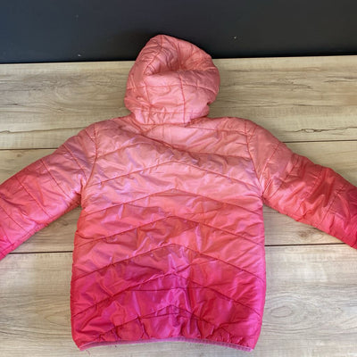 Eddie Bauer - Kids Pink Ombre Puffer Jacket : Pink-children-MD (7/8)