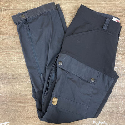 Fjallraven - Men's Keb Trousers Hiking Pants - MSRP $275: Black/Dark Grey-men-29"