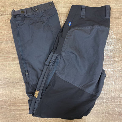 Fjallraven - Men's Keb Trousers Hiking Pants - MSRP $275: Black/Dark Grey-men-29"