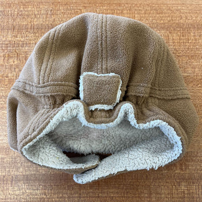 Baby Gap - Kids' Shearling-Lined Toque with Ear Flaps - MSRP $25: Brown-children-