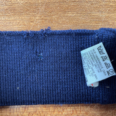 Steffner - Knit Ski Headband: Navy/White/Blue-unisex-