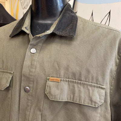 Volcom - Men's Casual Jacket - MSRP $120: Olive Green-men-LG