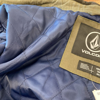 Volcom - Men's Casual Jacket - MSRP $120: Olive Green-men-LG
