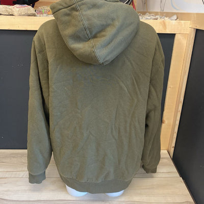 RVCA - Men's Zip-Up Hoodie Jacket - MSRP $120: Olive-men-XL