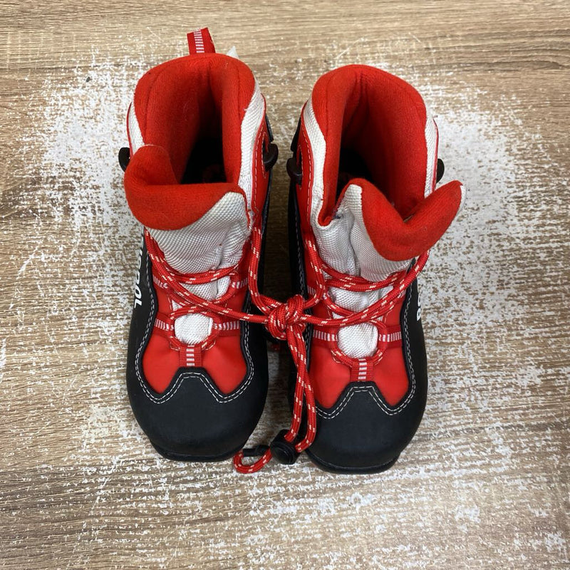 Rossignol - Kids X-1 Junior XC Ski Boots - NNN - MSRP $120: Black Red -children-31