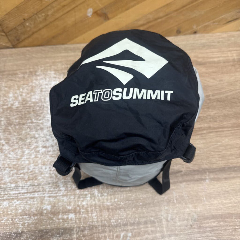 Sea To Summit - Evac Compression Dry Bag - MSRP $50 : Black/Orange-unisex-