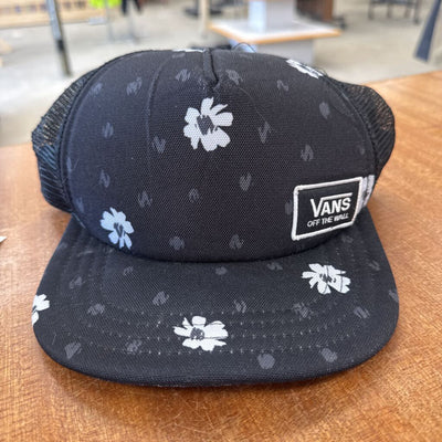 Vans Off The Wall - Floral Cap: Black-unisex-