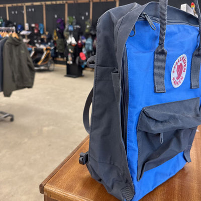 Fjallraven - Kanken Backpack - MSRP $115 : Blue and Black-unisex-