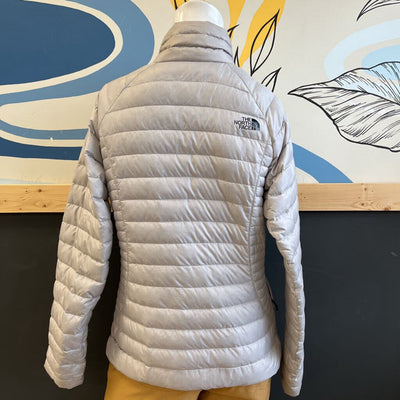 The North Face - Women's Tonnero Insulated Jacket - MSRP $199: Light Grey -women-SM