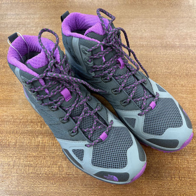 The North Face - Women's Ultra Fastpack II GTX Hiking Boots - MSRP $220: Grey/Purple-women-W8.5