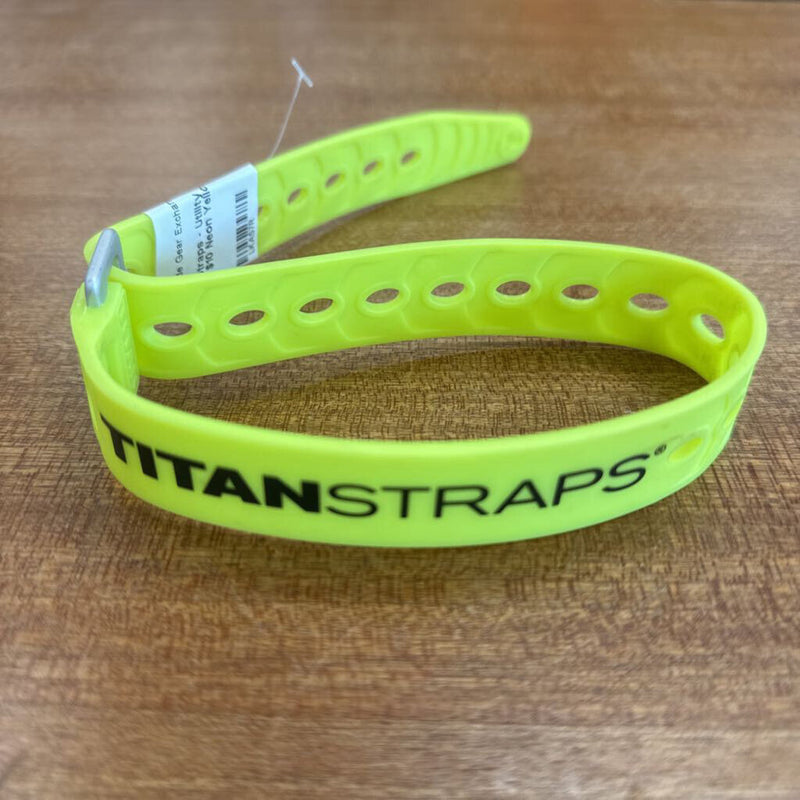 Titan Straps - Utility Straps - MSRP $10: Neon Yellow-unisex-