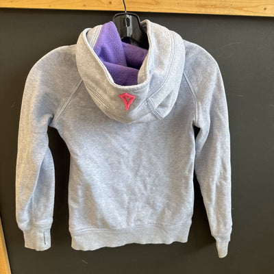 Ivivva - Girls' Zip-Up Hoodie: Gray and Purple-girls-10