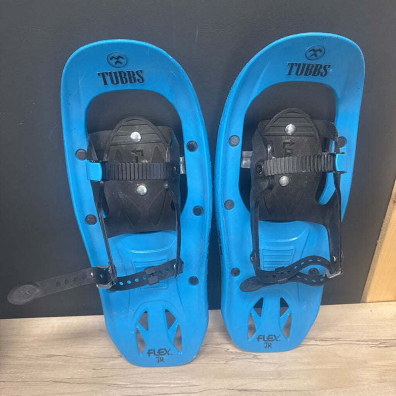 Tubbs Flex Jr Snowshoes: blue-children-junior