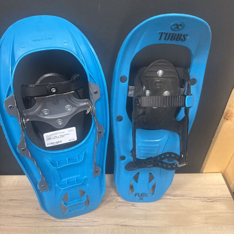 Tubbs Flex Jr Snowshoes: blue-children-junior
