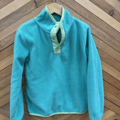 Monkey Bars- Toddler Fleece Pullover: Teal-children-5/6T