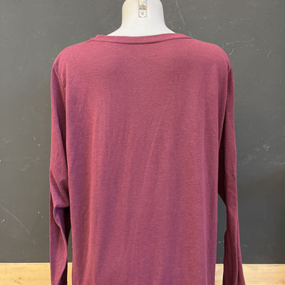 MEC - Women's Baselayer Top - MSRP $49: Maroon-women-XL