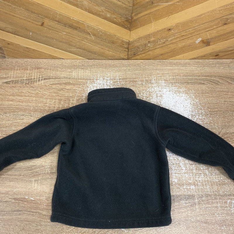 Columbia- Toddler full zip fleece- MSRP $35: Black -children-4T