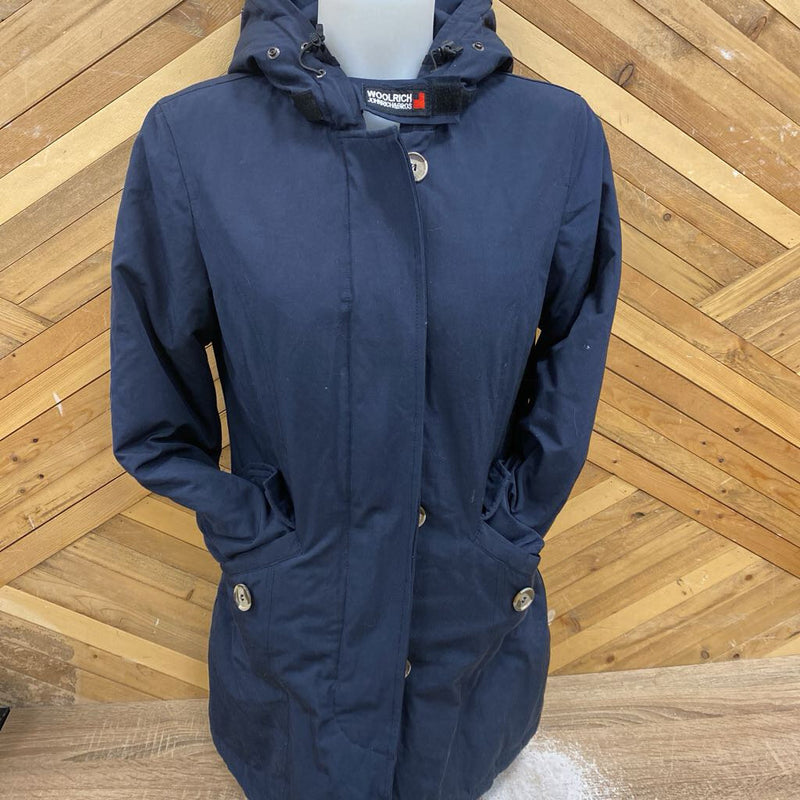 Woolrich - Insulated Jacket- MSRP compared $460: Navy -women-SM