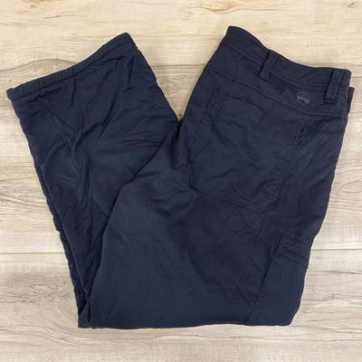 Windriver - Men's Fleece lined shell pants - MSRP $90 : Black-women-XL