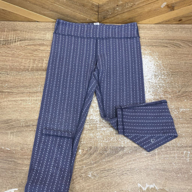 Ivivva - Leggings : Purple/White-children-12Y